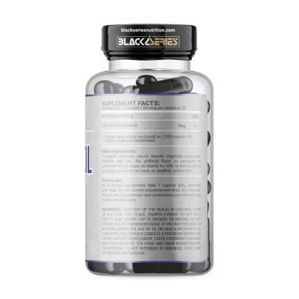 ligandrol 5mg black series nutrition nutritional facts