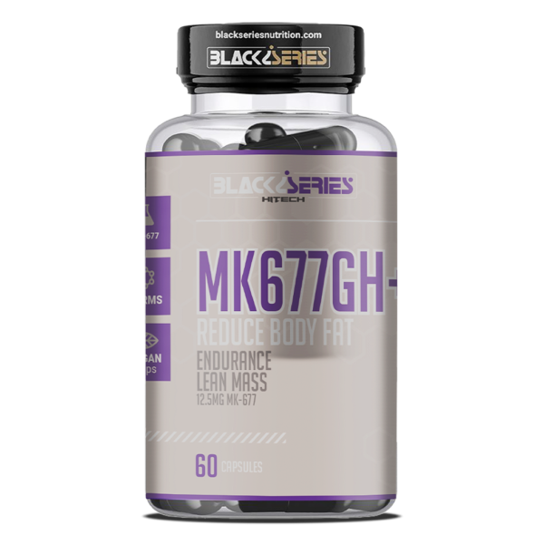 MK677GH+ 12.5mg - Black Series Nutrition (60 Capsules)